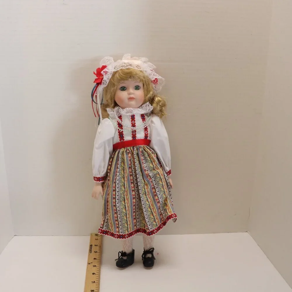 American Dreams Porcelain‎ Doll Collection Marta from Poland